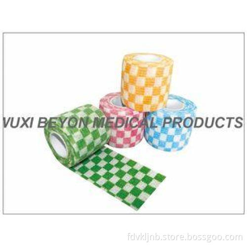 Animals Cohesive Self Adhesive Bandage Elastic Vet Wrap , F